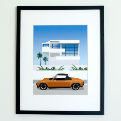 Lovell Beach House Porsche 914